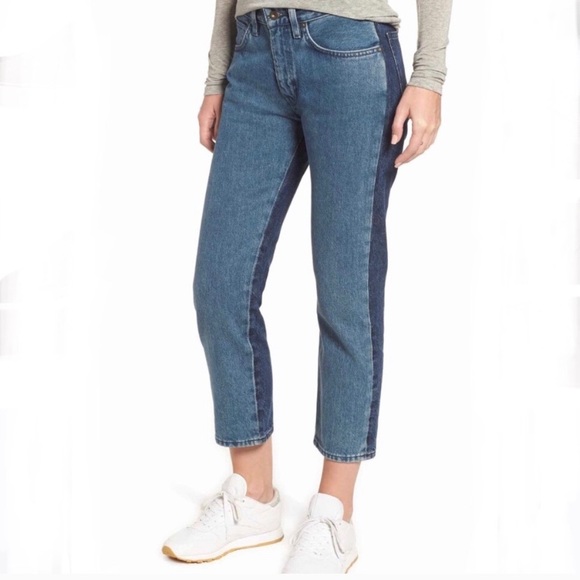 Levi’s Women’s Made & Crafted Two Tone Jeans - Picture 2 of 5